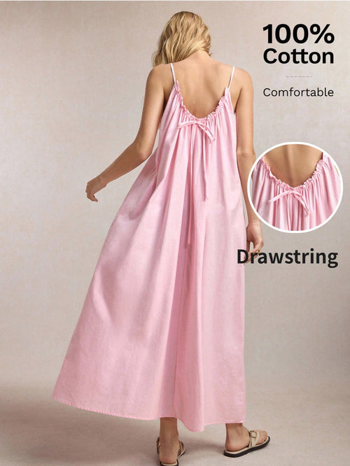 BizChic Pink Tie-Up Ruched Vintage French Elegant Business Formal Vacation Casual Date Daily Holiday Halloween Back To School Party Birthday Wedding Guest Church Special Occasion Slimming Elegant Sexy