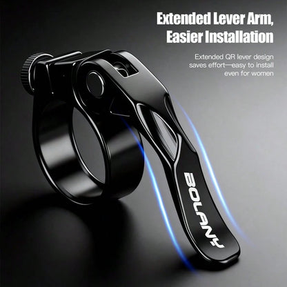 BOALNY BOLANY Bicycle Seatpost Clamp Aluminum Alloy 31.8/34.9mm Quick Release Seat Tube Clamp MTB Accessories And Parts