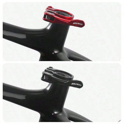 BOALNY BOLANY Bicycle Seatpost Clamp Aluminum Alloy 31.8/34.9mm Quick Release Seat Tube Clamp MTB Accessories And Parts