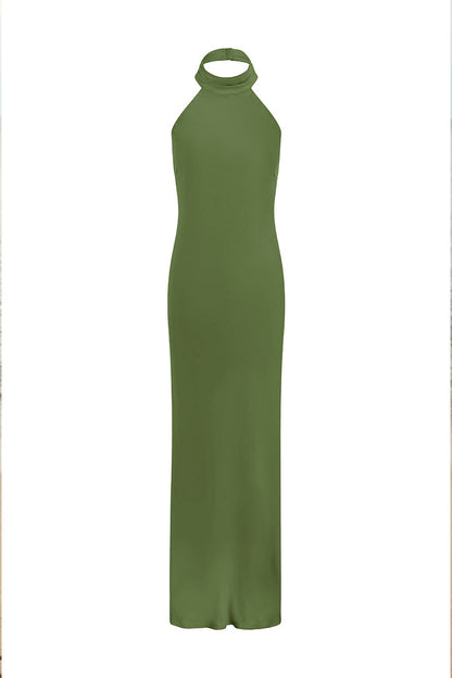Brigitte Maxi Dress - Olive - SHOPJAUS - JAUS