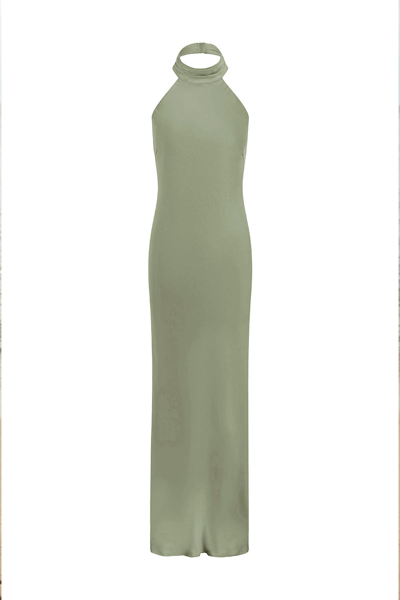 Brigitte Maxi Dress - Sage - SHOPJAUS - JAUS