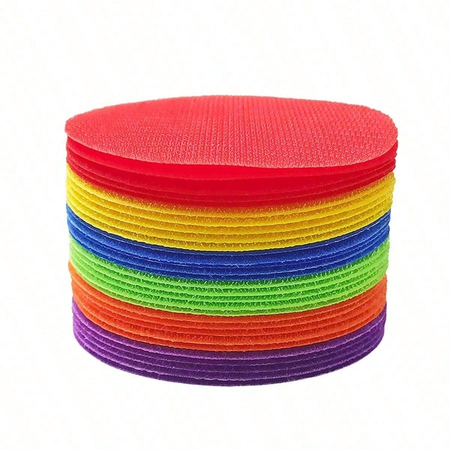 Carpet Spot Markers, Classroom Seating Carpet Spot Markers, Fixed Spot Markers, Multi-Color Dot Markers, For Games And Teachers (6 Colors) Back To School Season