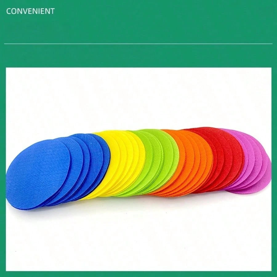 Carpet Spot Markers, Classroom Seating Carpet Spot Markers, Fixed Spot Markers, Multi-Color Dot Markers, For Games And Teachers (6 Colors) Back To School Season