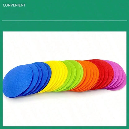 Carpet Spot Markers, Classroom Seating Carpet Spot Markers, Fixed Spot Markers, Multi-Color Dot Markers, For Games And Teachers (6 Colors) Back To School Season
