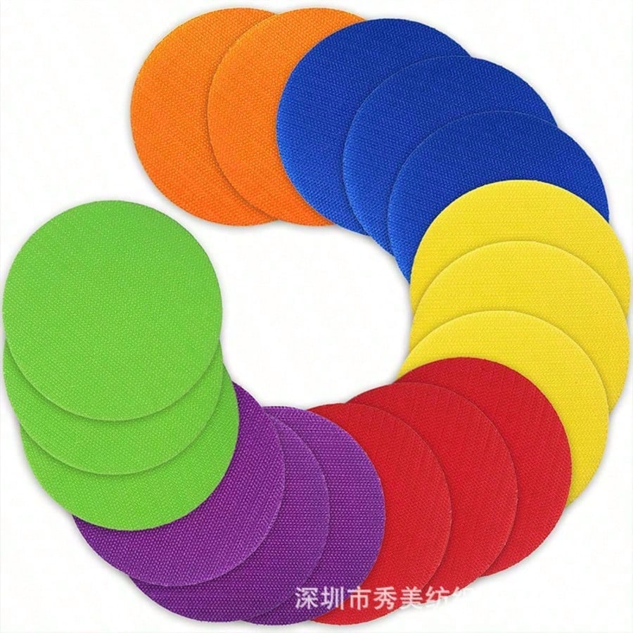 Carpet Spot Markers, Classroom Seating Carpet Spot Markers, Fixed Spot Markers, Multi-Color Dot Markers, For Games And Teachers (6 Colors) Back To School Season