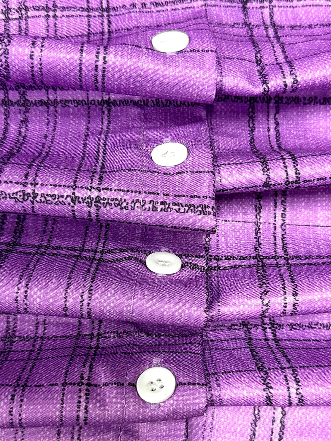 Casual Fashion Plaid Print Women's Plus Size Lightweight Long Sleeve Button-Up Shirt