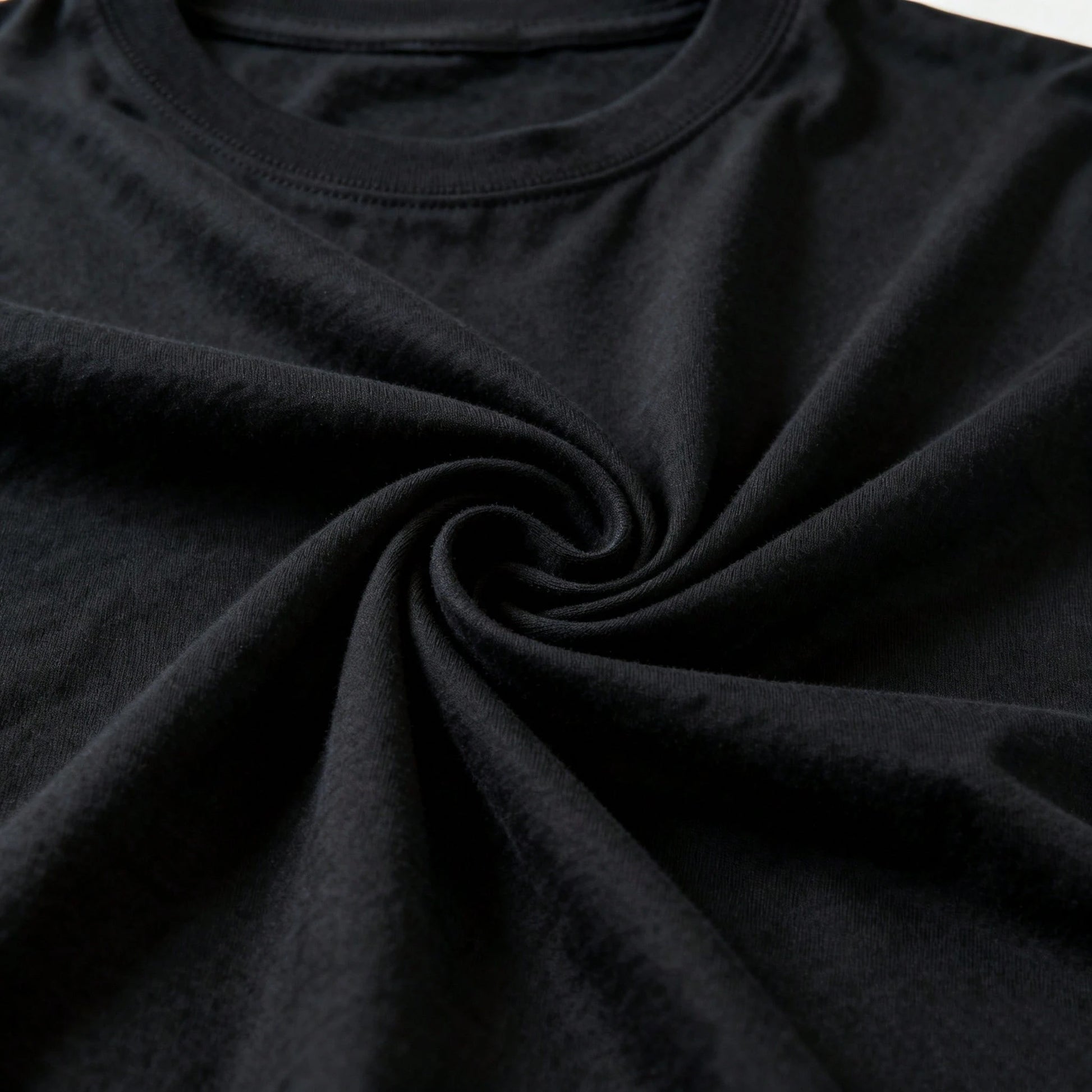 Casual Plus Size Short Sleeve T-Shirt In Black, Medium Stretch Knitted Fabric Tee With Funny Print For Women
