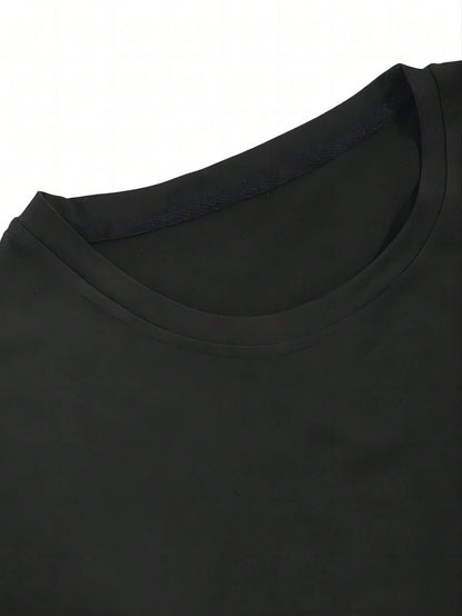 Character Slogan Pattern T-Shirt