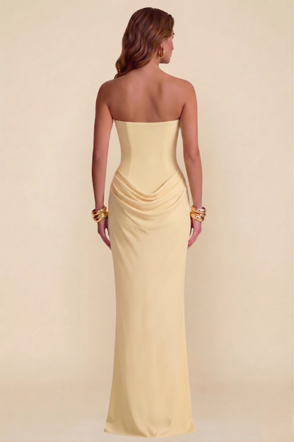 Cherie Maxi Dress - Lemon