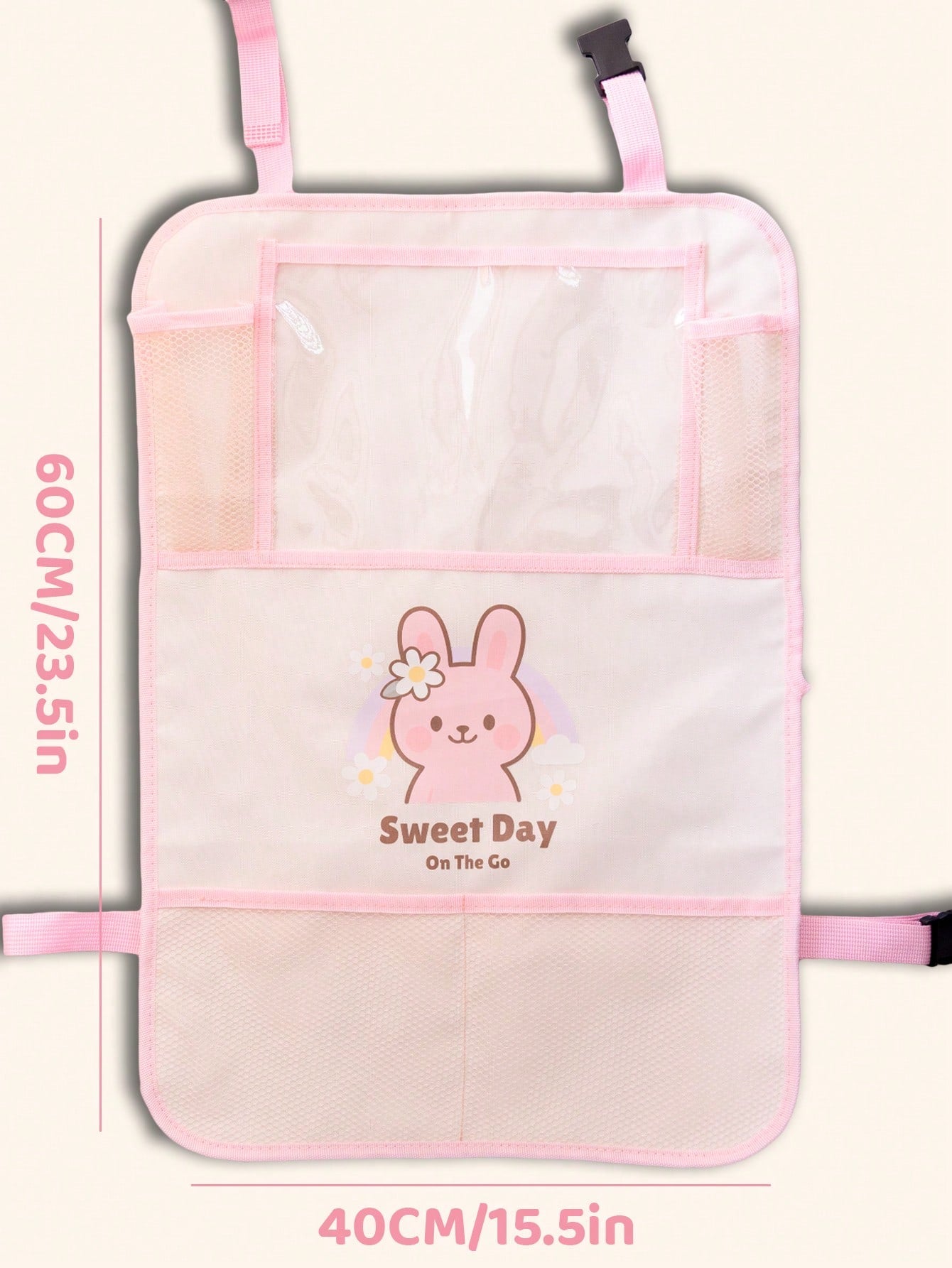 Children/Toddler Car Seat Organizer Bag (1pc), Car Backseat Organizer, Backseat Kick Mat, Car Backseat Cover, Seat Back Protector, Children/Toddler Kick Mat, Travel Accessories, Backseat Organizer Bag
