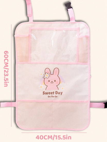 Children/Toddler Car Seat Organizer Bag (1pc), Car Backseat Organizer, Backseat Kick Mat, Car Backseat Cover, Seat Back Protector, Children/Toddler Kick Mat, Travel Accessories, Backseat Organizer Bag