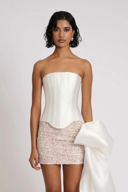 Claudia Skirt - White