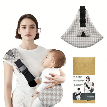 Cochildor Hands-Free Adjustable Baby Carrier, Soft Breathable For 0-36 Months. Great For Travel & Daily Use, Multiple Patterns