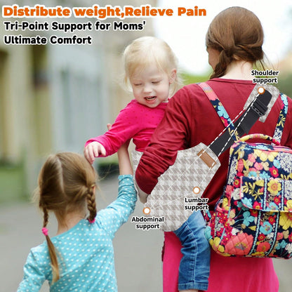 Cochildor Hands-Free Adjustable Baby Carrier, Soft Breathable For 0-36 Months. Great For Travel & Daily Use, Multiple Patterns