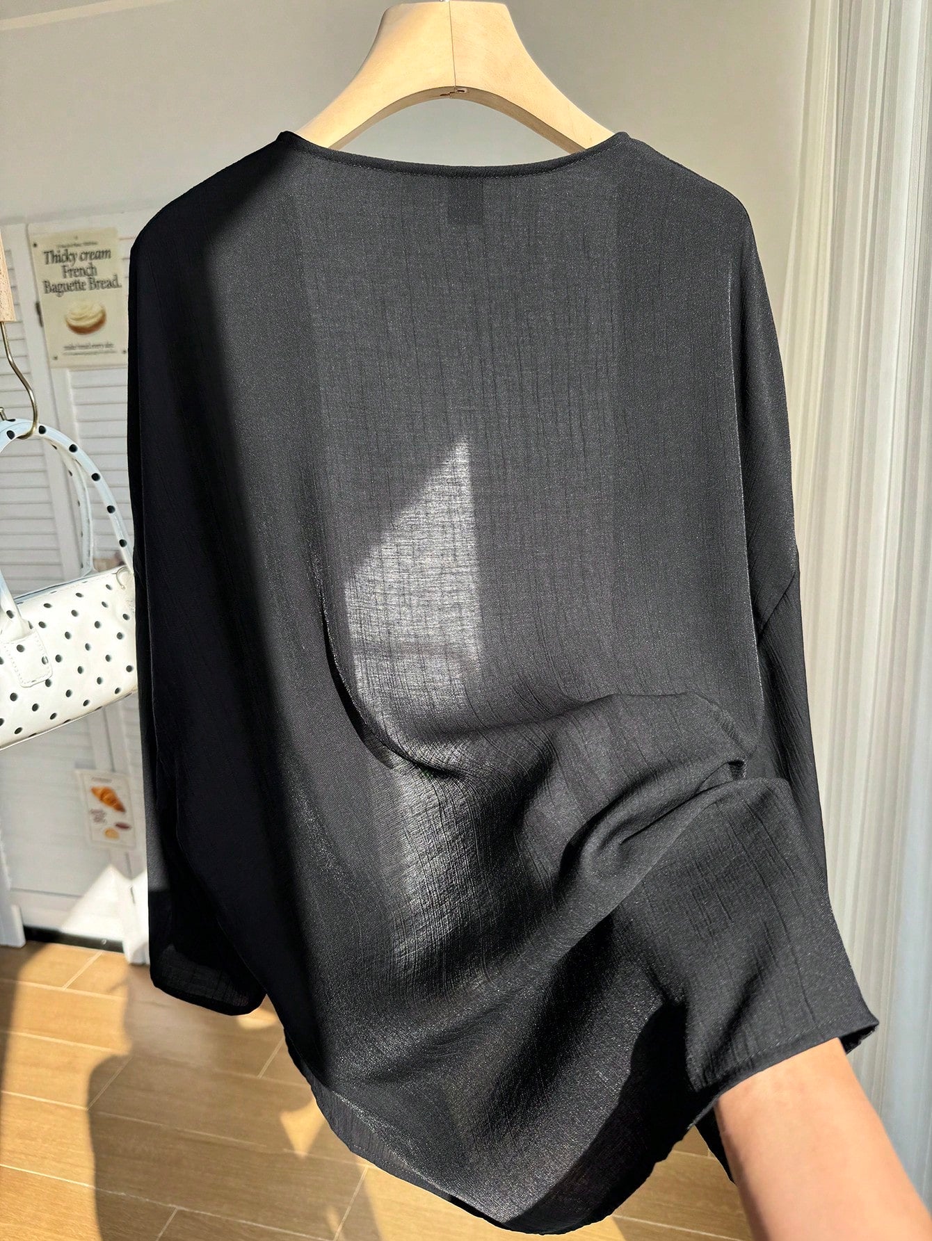 Comfortcana Summer Short Thin Lightweight Textured Plus Size Short Jacket