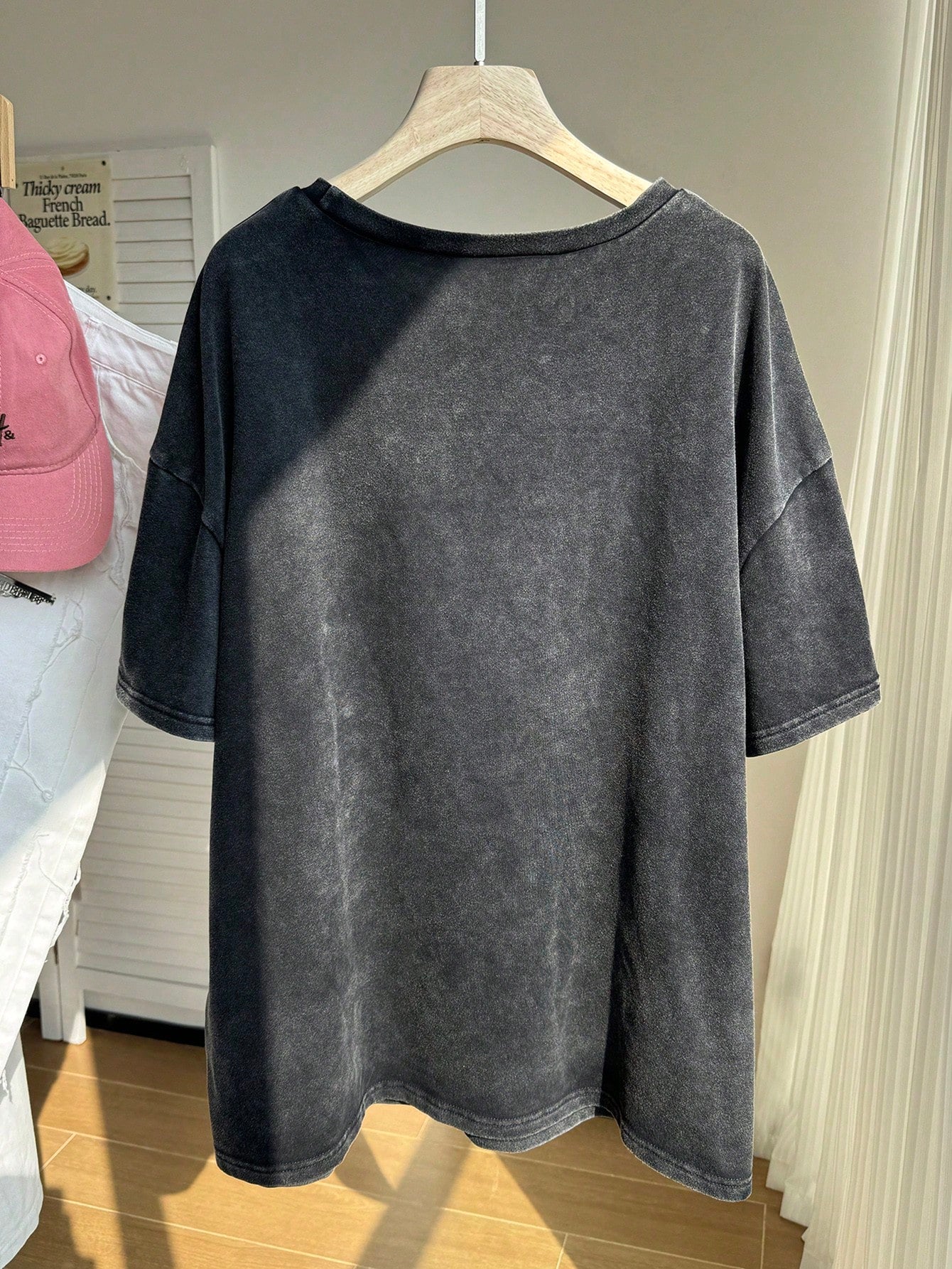 Comfortcana Women's Plus Size Graphic Tees,Dark Green Summer Oversized Casual Formal Everyday T-Shirt,90s Streetwear Acid Wash Look Vintage Soft Tops