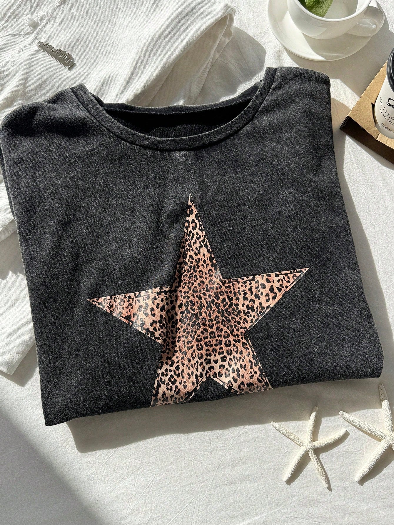 Comfortcana Women's Plus Size Graphic Tees,Dark Green Summer Oversized Casual Formal Everyday T-Shirt,90s Streetwear Acid Wash Look Vintage Soft Tops