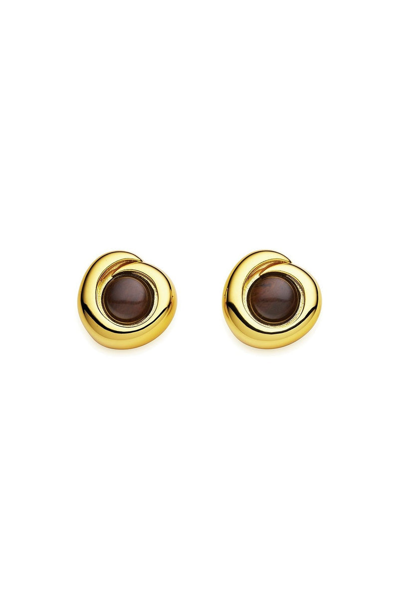 Como Earrings - 24k Gold Plated