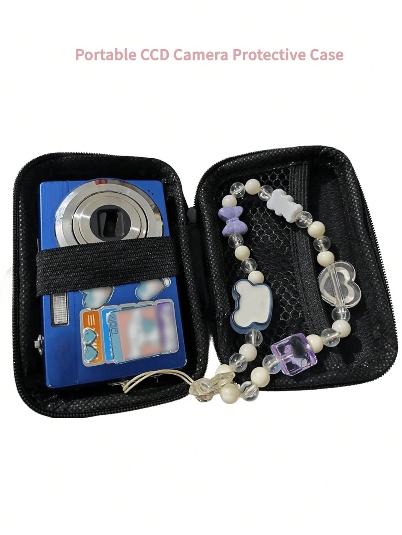Compact, Waterproof CCD Camera Protective Case- Ideal For Outdoor Photography Enthusiasts And Travelers. Charger Storage Bag, Essential Digital Organizer, Data Cable And Camera Bag, Power Bank Protec