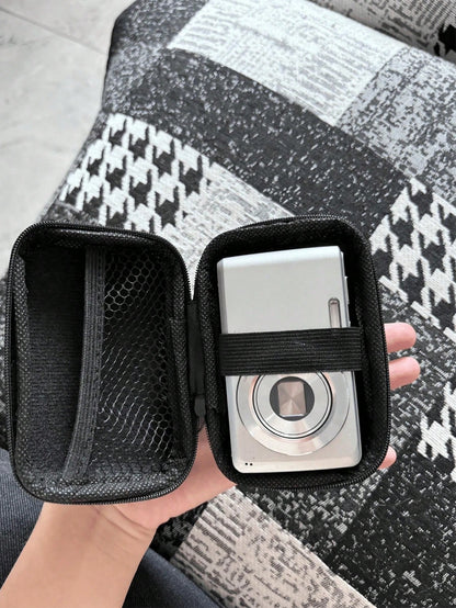 Compact, Waterproof CCD Camera Protective Case- Ideal For Outdoor Photography Enthusiasts And Travelers. Charger Storage Bag, Essential Digital Organizer, Data Cable And Camera Bag, Power Bank Protec