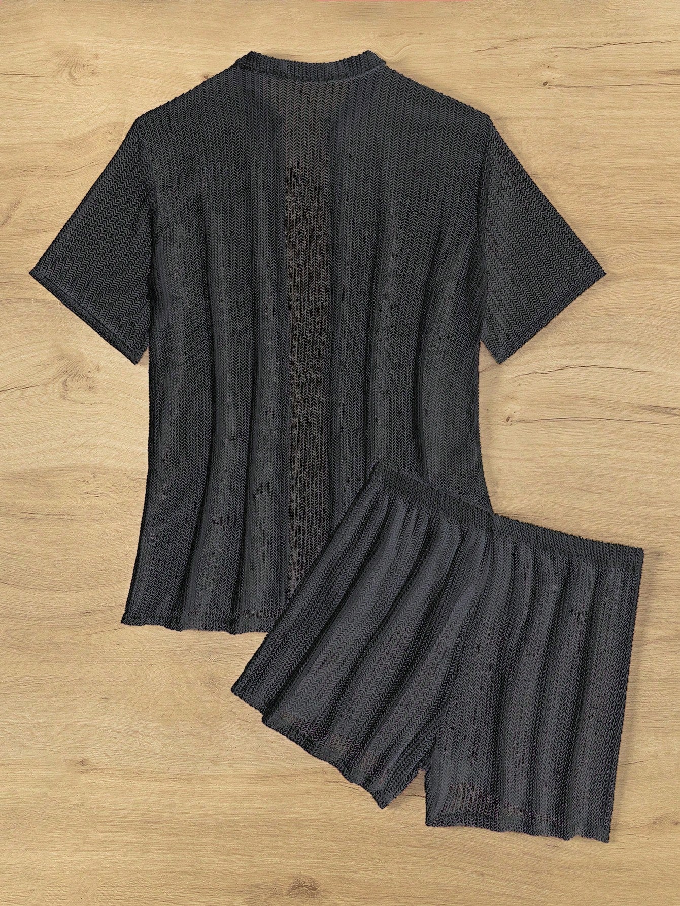 Costavie Summer Beach 2pcs/Set Women's Cover Up Blouse And Shorts Set