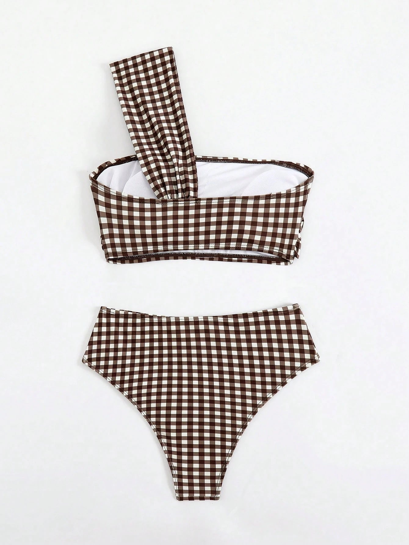 Costavie Women's Vacation Beach Plaid Swimsuit Set