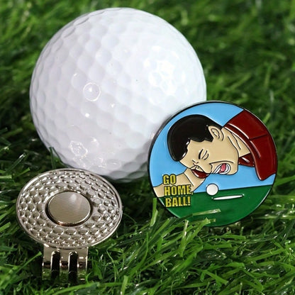 Creative Designed Golf Ball Marker Set, Golf Ball Markers, Golf Accessories, Magnetic