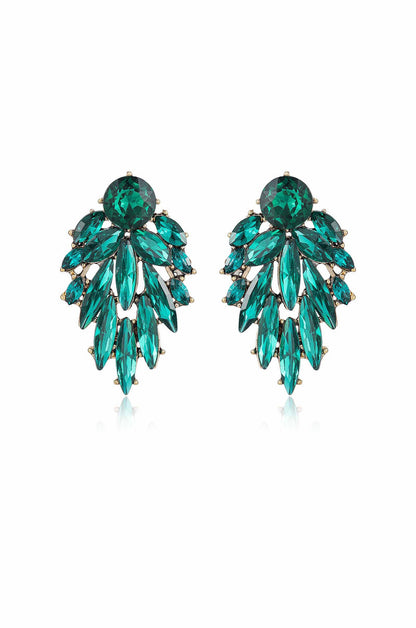 Cry Me A River Earrings - Emerald