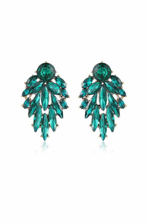 Cry Me A River Earrings - Emerald