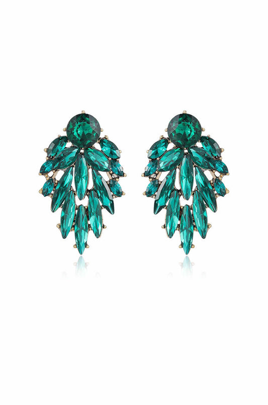 Cry Me A River Earrings - Emerald