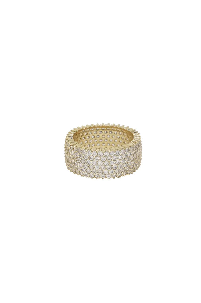 Crystal Band Ring - JAUS