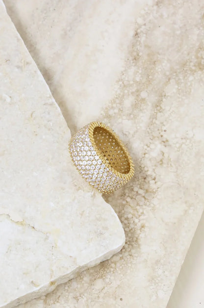 Crystal Band Ring - JAUS