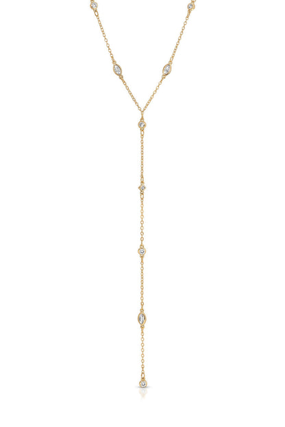 Crystal Dotted Necklace - SHOPJAUS - JAUS