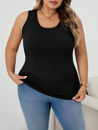 CURVE+ 2PCS Plus Size Tank Tops & Camis