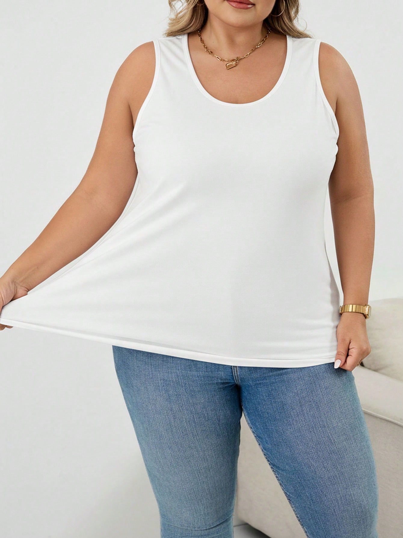 CURVE+ 2PCS Plus Size Tank Tops & Camis