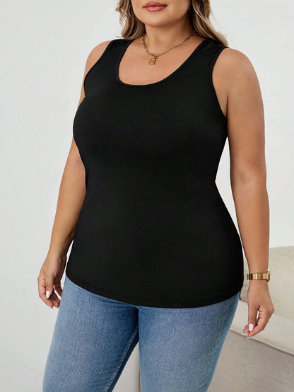 CURVE+ 2PCS Plus Size Tank Tops & Camis
