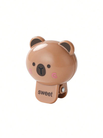 Cute Animal Toothbrush Holder Travel Toothbrush Cover Dustproof Toothbrush Head Protective Clip Protective Cap Home Outdoor Storage Box Suitable For Business Trips And Travel