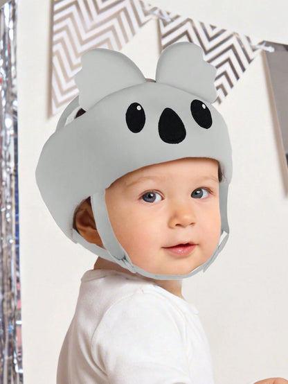 Cute Bear Anti-Fall Baby Walking Hat, Anti-Collision Protective Headgear For Toddlers Learning To Walk, Children's Safety Head Protector