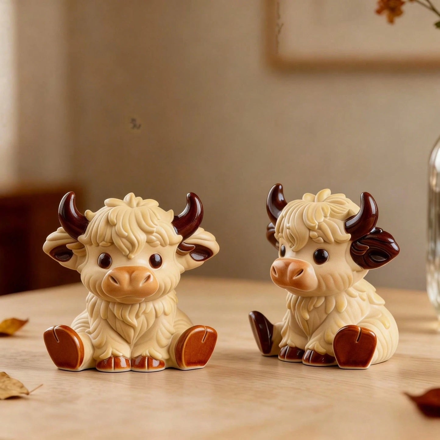 Cute Highland Cow Silicone Mold, 3D Animal Shaped DIY Candle, Soap, Bath Bomb & Plaster Sculpture Craft For Home Decor