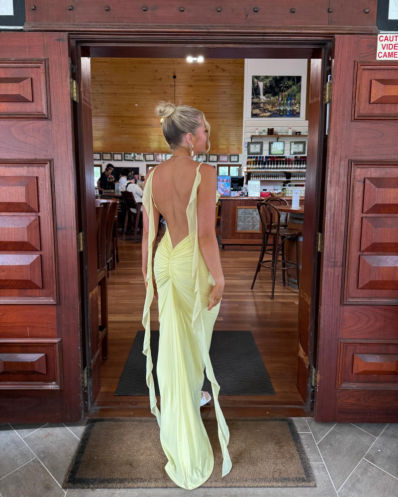 Daniela Dress - Butter Yellow