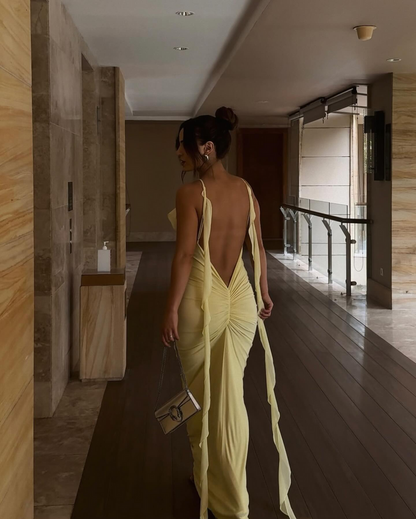 Daniela Dress - Butter Yellow