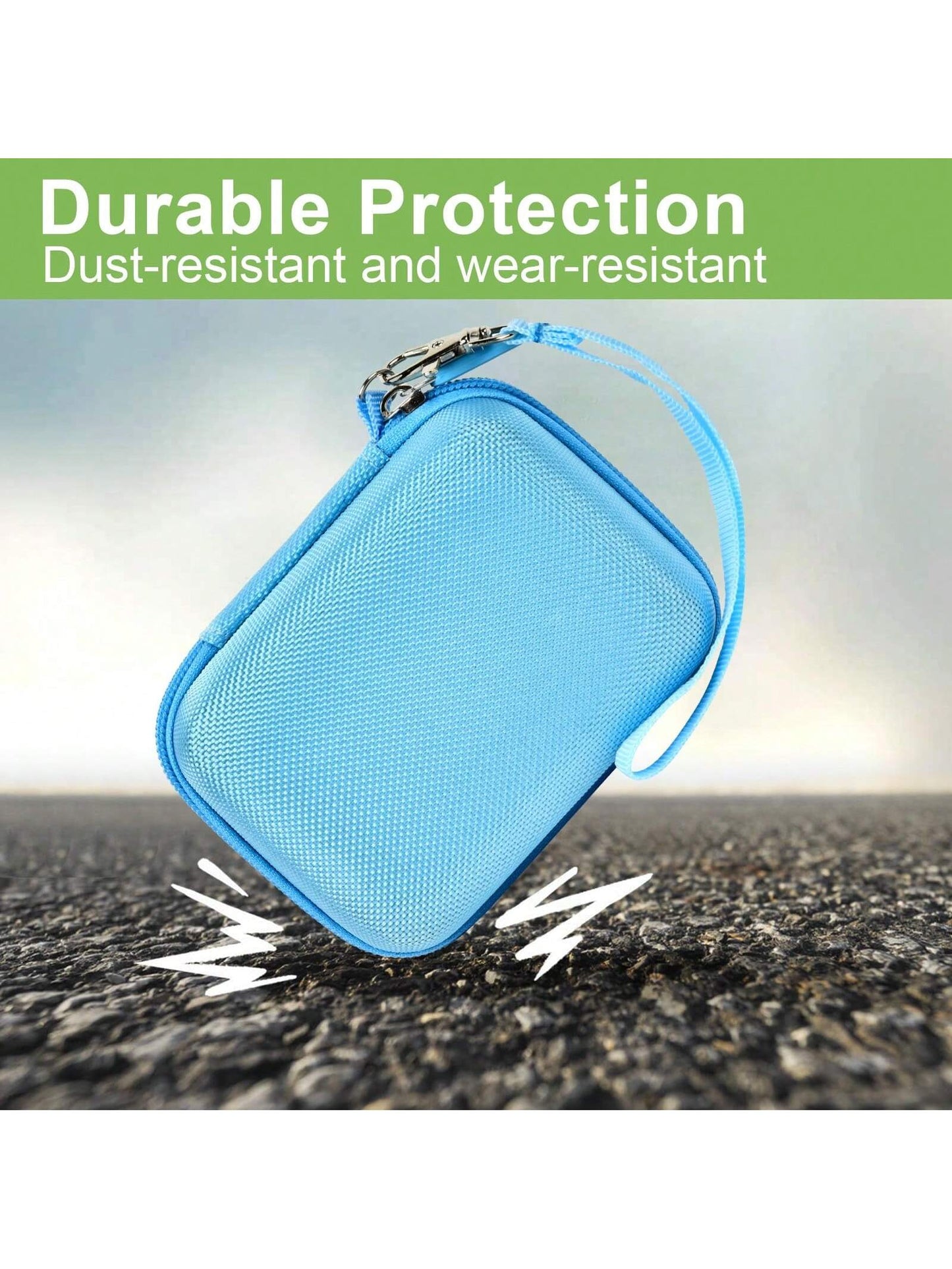 Digital Camera Case Compatible With VAHOIALD FHD 1080P/ For CAMKORY Digital Point And Shoot/For K-ODAK PIXPRO FZ45-BK 16MP Vlogging/For IWEUKJLO/For Nsoela, Holder For SD Card More- (Box Only)