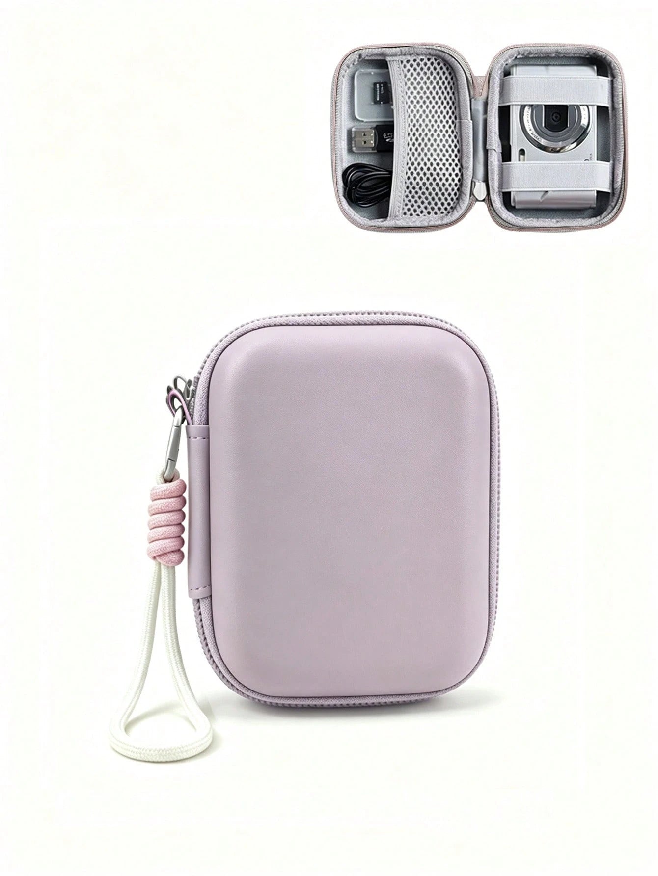 Digital Camera Protective Case, Travel Camera Bag Suitable For PIXPRO FZ45/FZ55 IXUS 285 HS Lecran Travel Compact Camera Holder, With Mesh Pocket For Camera Accessories, Digital Storage Small Bag, Tra