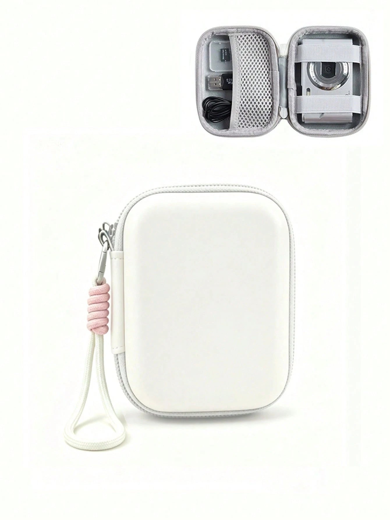 Digital Camera Protective Case, Travel Camera Bag Suitable For PIXPRO FZ45/FZ55 IXUS 285 HS Lecran Travel Compact Camera Holder, With Mesh Pocket For Camera Accessories, Digital Storage Small Bag, Tra