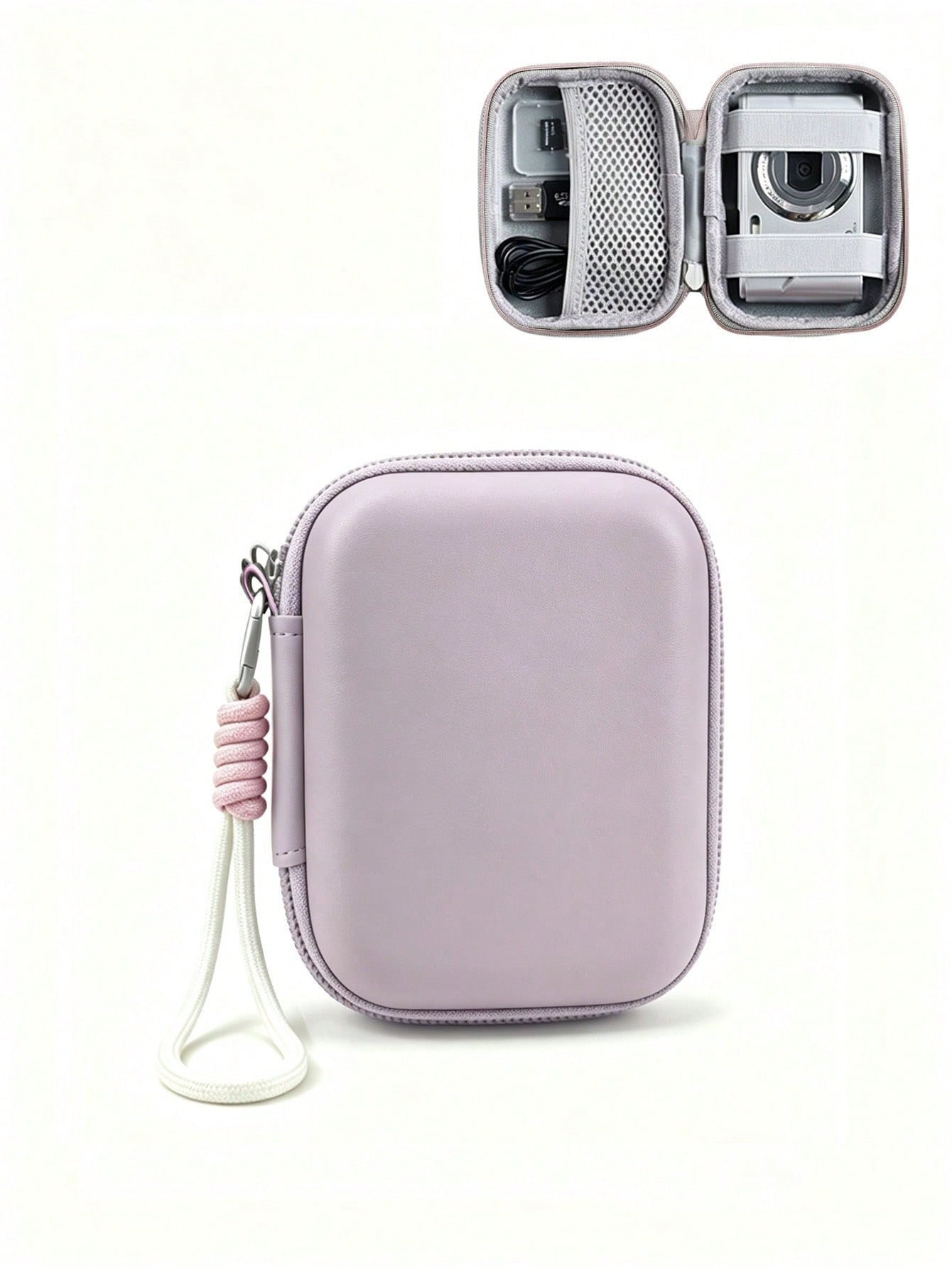 Digital Camera Protective Case, Travel Camera Bag Suitable For PIXPRO FZ45/FZ55 IXUS 285 HS Lecran Travel Compact Camera Holder, With Mesh Pocket For Camera Accessories, Digital Storage Small Bag, Tra