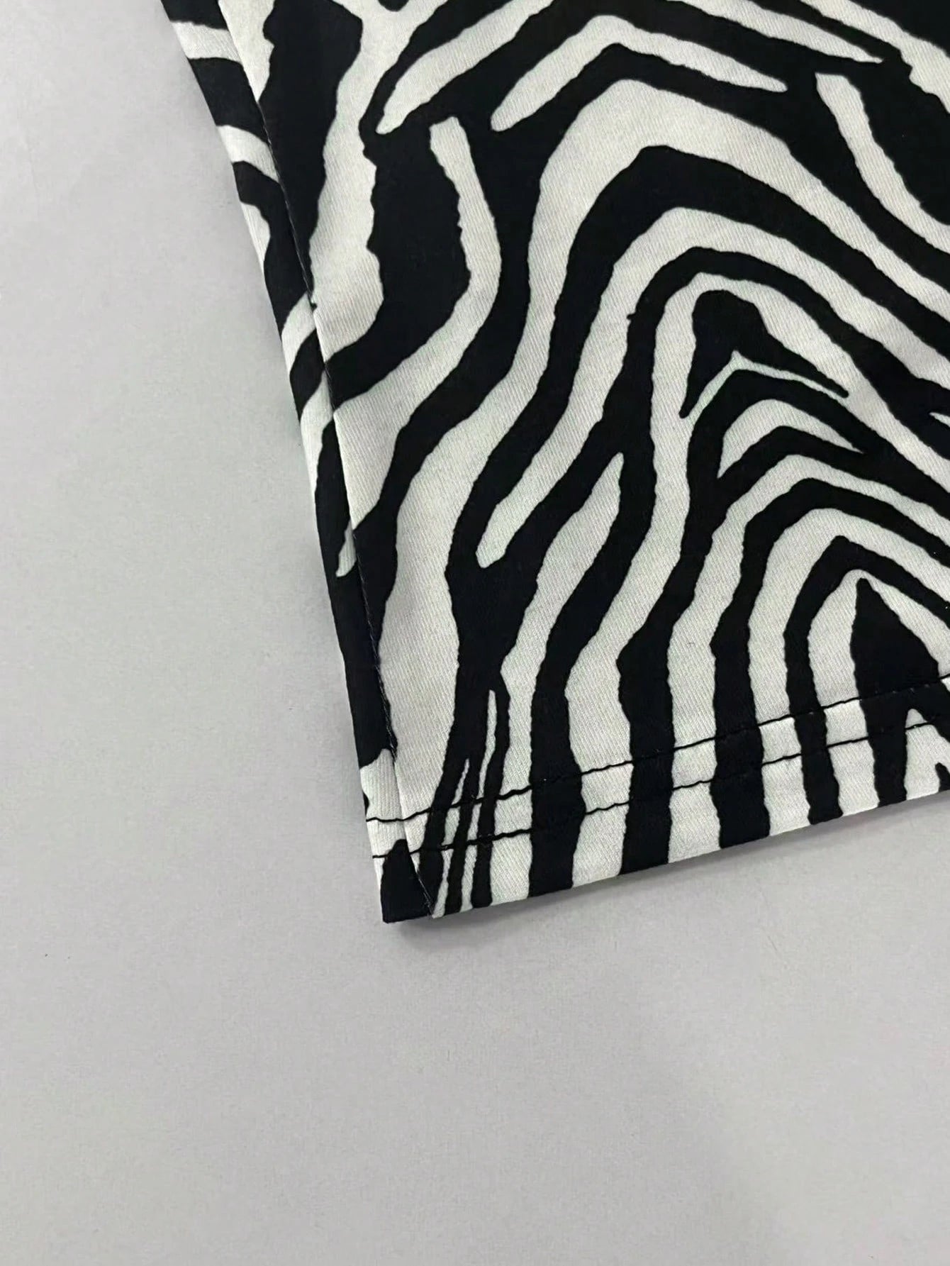 Digital Print Women's Halter Neck Tie Back Tank Top