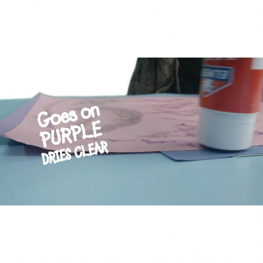 Disappearing Purple School Glue Sticks, Washable, 7 Grams, 30 Count- Posters, Back To School, Bulk Pack For Classrooms, #1 Teacher Brand