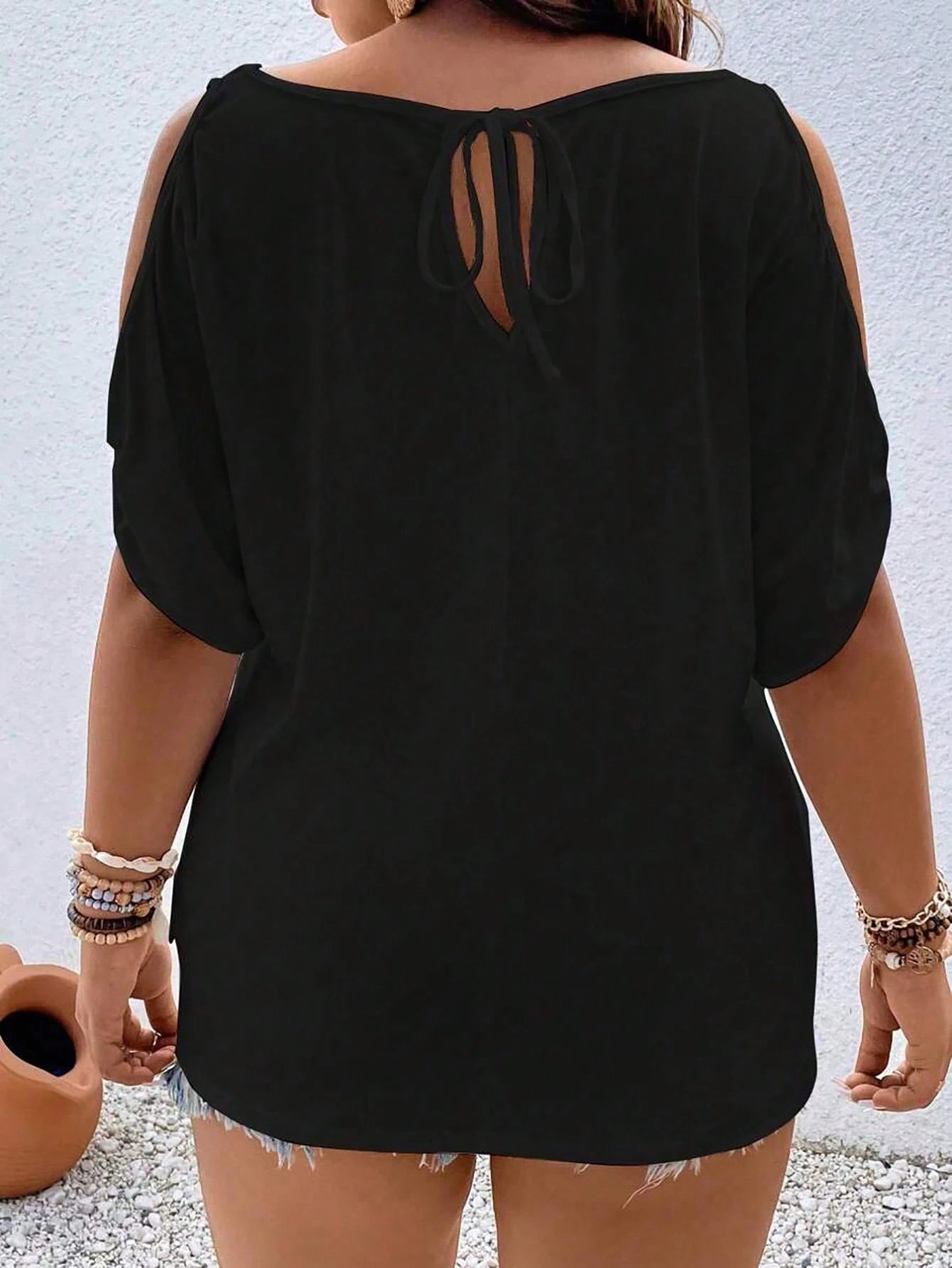 Disney Cold Shoulder T Shirt Black Mickey Minnie Mouse Pumpkin Ghost Halloween Party Top