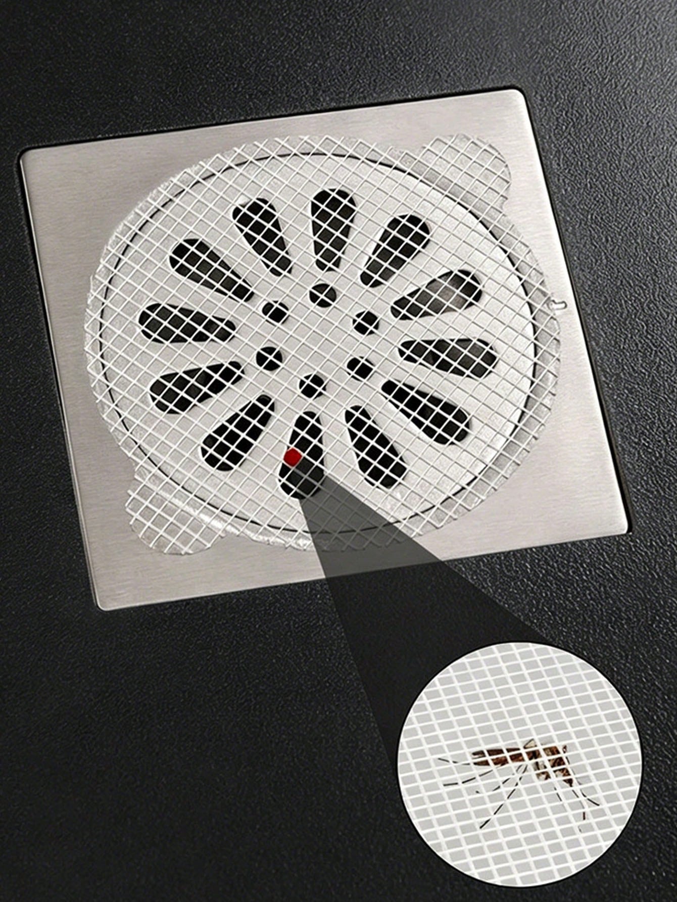 Disposable Shower Drain Hair Catcher Sticker, Waterproof Strong Adhesive, Universal Drain Filter Sticker With Pull Tab, Anti-Clogging Hair Collector, Suitable For Bathroom, Bathtub, Laundry Room Drain