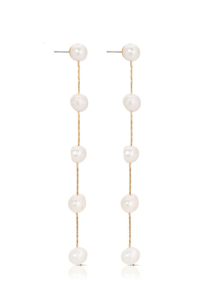 Dripping Pearl Drop Earrings - SHOPJAUS - JAUS